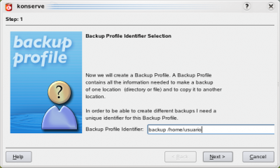 Backup com o Konserve